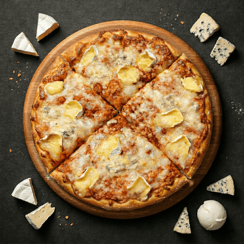 Pizza Quattro Formaggi – La Pizza del Papà